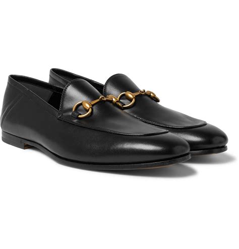 brixton leather loafers gucci|gucci brixton loafer men.